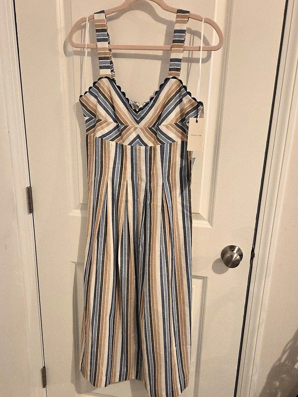 Adelyn Rae Striped Dress Size Small NWT